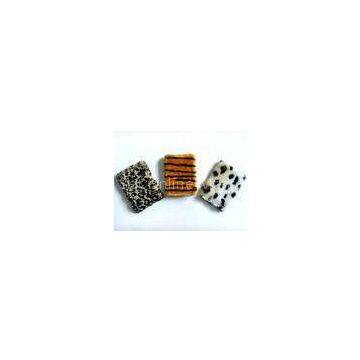Leopard Plush Cardboard Cover Notebook Writing Journal / Personalized Soft Cover Notebooks