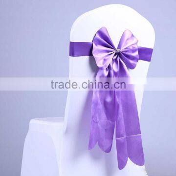 Bowknot is chair the wedding decoration