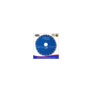 Laser Welded Diamond Rock Saw Blades , Dry / Wet Saw Diamond Blade For Cutting Marble