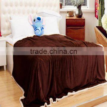 Manufacturer Wholesale Micro Fleece Life Comfort Sherpa Throw