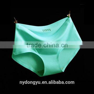 lake blue 18color ice silk brief panties /cmx fragrance seamless period panties underwear / top quality panties