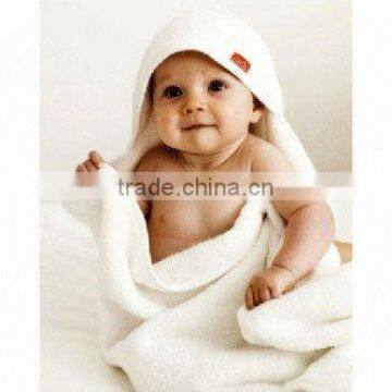 Natural Bamboo Hooded Baby Towel