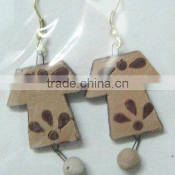 Terracotta Beautiful Earrings , Terracotta Stylish Earrings