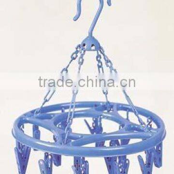 supply plastic clothes hanger ,18pegs,Practical and good quality