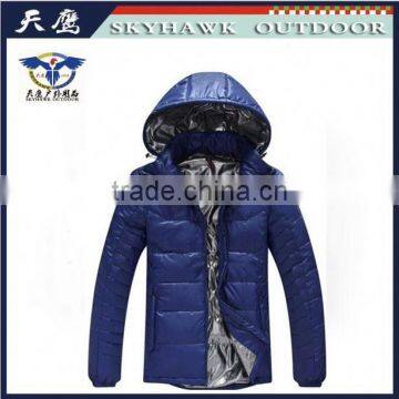 Fashion Design Cheap Men Down Jacket With Fur Hood photo-2