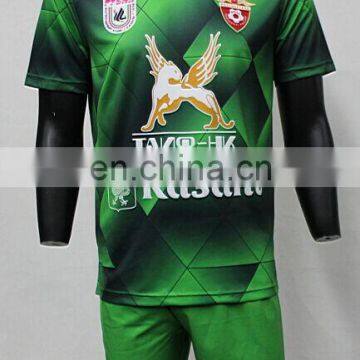 Flexible MOQ fashion custom high quality soccer kits with sublimation
