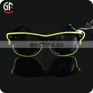 New Wholesale Led Flash Party Wear Half Frame EL Wire Glasses Sunglasses photo-6
