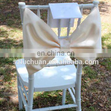 Popular Simple Bow for Wedding Chair Decoration