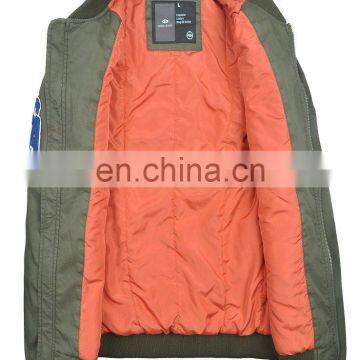 2017 Latest Design Durable Windproof Slim Bomber Jacket Men photo-2