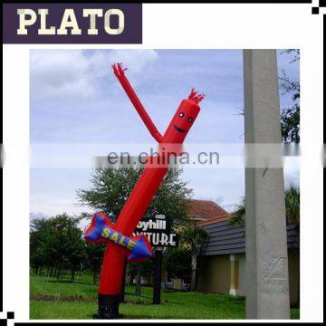 red floating air dancer with blower for hot sale