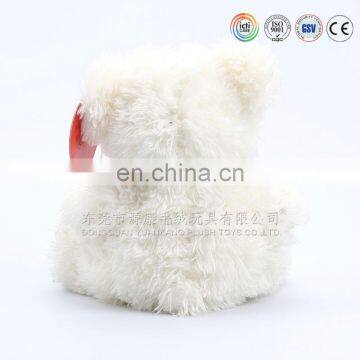 Wholesale China Factory Cream White Plush Stuffed Teddy Bear photo-6