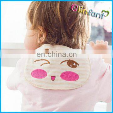 Hot Sale Infant Cartoon Baby Sweatbands Super Soft cloth absorb sweat keep baby back dry