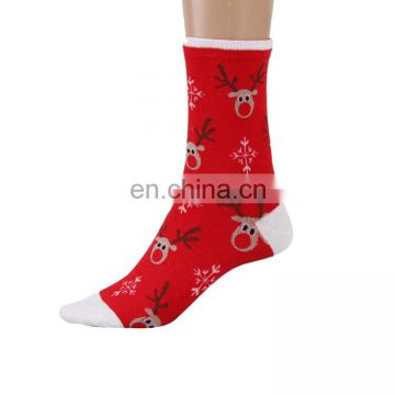 5 Pairs Cotton Warm Winter Christmas Teen Tube Socks Wholesale