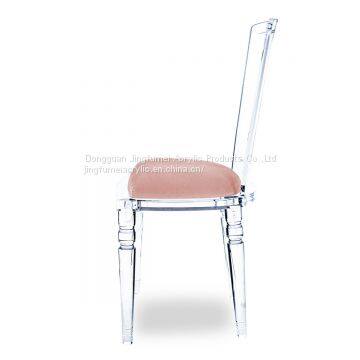 Eco-Friendly Lucite Chair Living Room Luxury Acrylic Wedding Chair Dining Chair photo-4