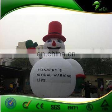 China Manufacturer Hot Sale Cheap Christmas Inflatable Snowman For Christmas Yard Decoration