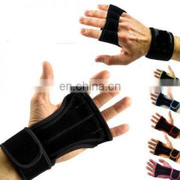 4 Finger Neoprene Fitness Gloves with Wrist Support Weightlifting