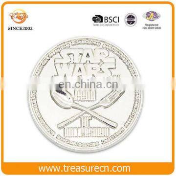 New Design Customized Metal Round Challenge Coin Printed Tin Tokens Coin photo-4