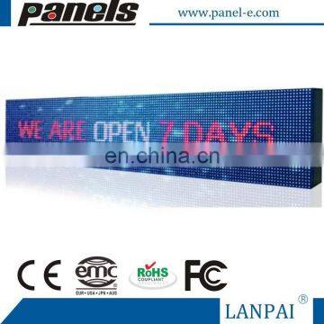 Outdoor LED Sign Programmable Scrolling Message Display Board Open photo-4