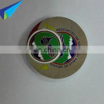 club golf poker chip golf ball markers with company logo