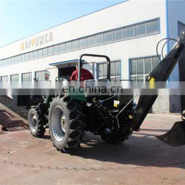 100hp AC Farm Tractor 1004 Tractor With Backhoe and Loader