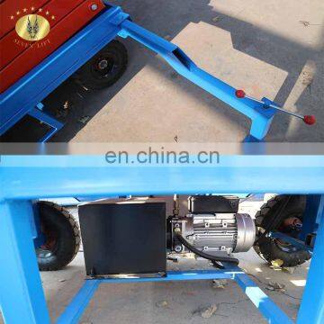 7LSJY Shandong SevenLift 6-18m Trailing Articulated Hydro Picking Scissor Used Motorcycle Lift Table Sale photo-5