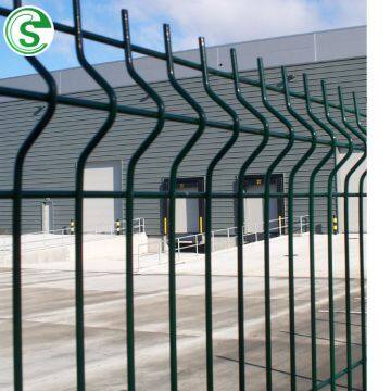 Cheap welded wire mesh fence pvc coated fencing