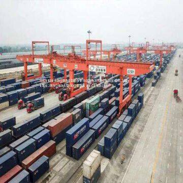 electronic display products shipping by rail