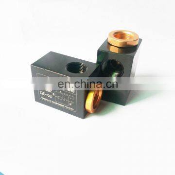 GOGO ATC Pneumatic air flow control valve Quick exhaust valve Quick ftting QE-04 thread 1/2 inch BSP