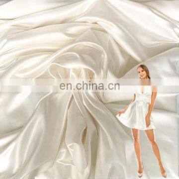 Chinese hot sale 100% polyester heavy satin for dresses