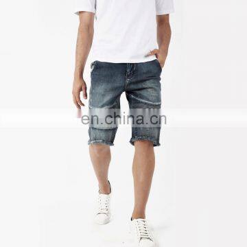 DiZNEW Wholesale Best Quality Half Jeans Short Biker Denim Shorts for Men photo-2