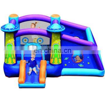 Hot Sale Nylon Fabric Alien invasion Inflatable Bouncy House  Small Jumping Castle With Blower Prices For Kids