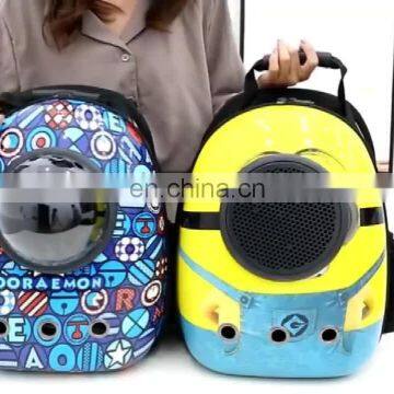 Cheap transport safety space capsule shaped pet carrier bag for dog cat