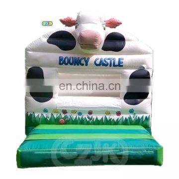 affordable blow up milk cow inflatable castle moonwalker trampoline bounce house