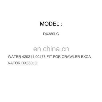 DIESEL ENGINE PARTS PIPE ASSY COOLING WATER 420211-00473 FIT FOR CRAWLER EXCAVATOR DX380LC