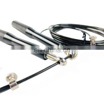 Custom Fitness Weighted Aluminum Jump Rope Bearing Adjustable Skipping Rope photo-3
