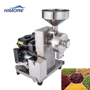 Gasoline Engine Grain Mill Flow type Flour Mill Outdoor use Grain Grinding Machine