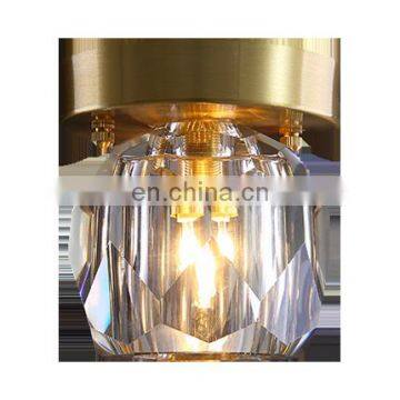 New product modern home decor wall light led crystal wall lamp ceiling chandeliers