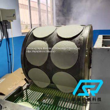 Gas fired spring pancake machine for roast duck cake