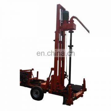 Water Borehole Drilling Machine driven by trailer