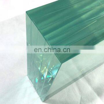 10.38mm laminated glass clear annealed laminated triple glass