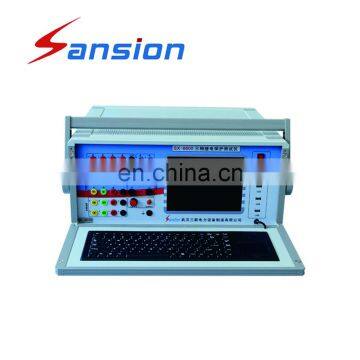 China Microcomputer Single 3 / 6 Phase Secondary Current Injection Protection Relay Tester