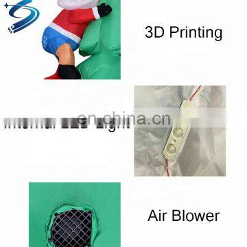 Inflatable Christmas Tree With LED Light for Christmas Santa Party Decoration