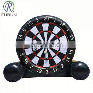 Professional Inflatable Sticky Dart Board Games , Soccer Ball Dart Board For Kids