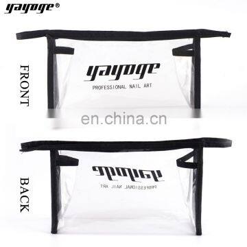 Hot Popular Clear PVC Transparent Cosmetic Bag Nail Salon Use Gel Polish Package Private Label Oem photo-3