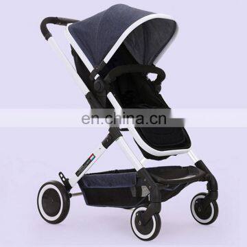 Portable Baby Stroller Pushchair With Travel System and Large Storage