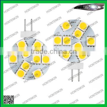 long lifespan Ultra Bright 5050 SMD g4 led 1.6w 12v 360 degree