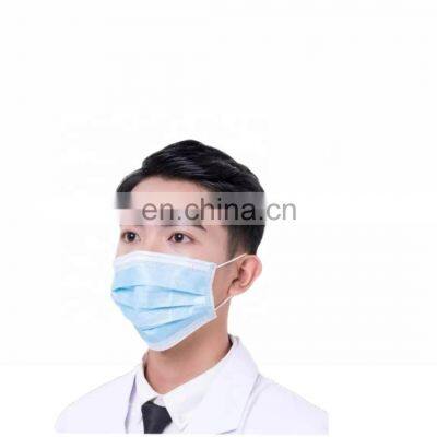 On Stock High Quality Surgical Mask Medical Disposable 3 Ply Mask Non Woven Earloop