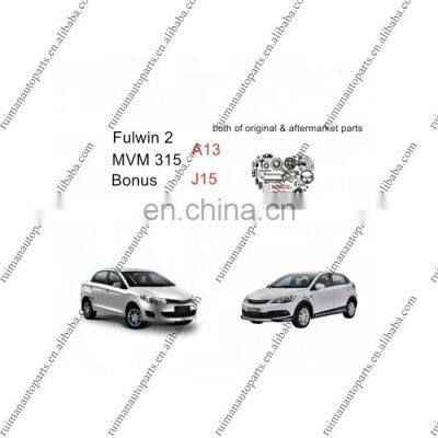 all chery fulwin 2 J2 Celer mvm 315 Bonus Forza spare parts auto A13 J15 original & aftermarket parts