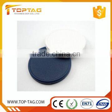Cloth management HF 20/25/30mm rfid button laundry tag