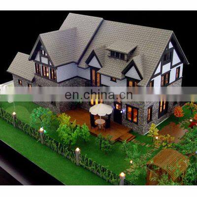 hot sale beautiful villa model miniature model architectural scale model